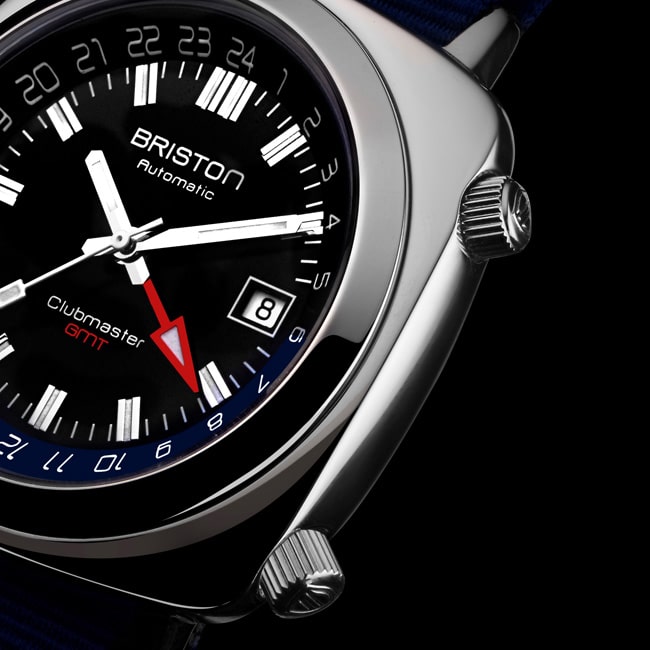 MONTRE BRISTON CLUBMASTER GMT TRAVELER ACIER – Image 3