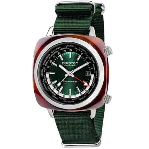 MONTRE BRISTON CLUBMASTER TRAVELER WORLDTIME ACETATE