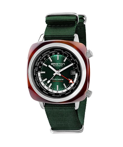MONTRE BRISTON CLUBMASTER TRAVELER WORLDTIME ACETATE