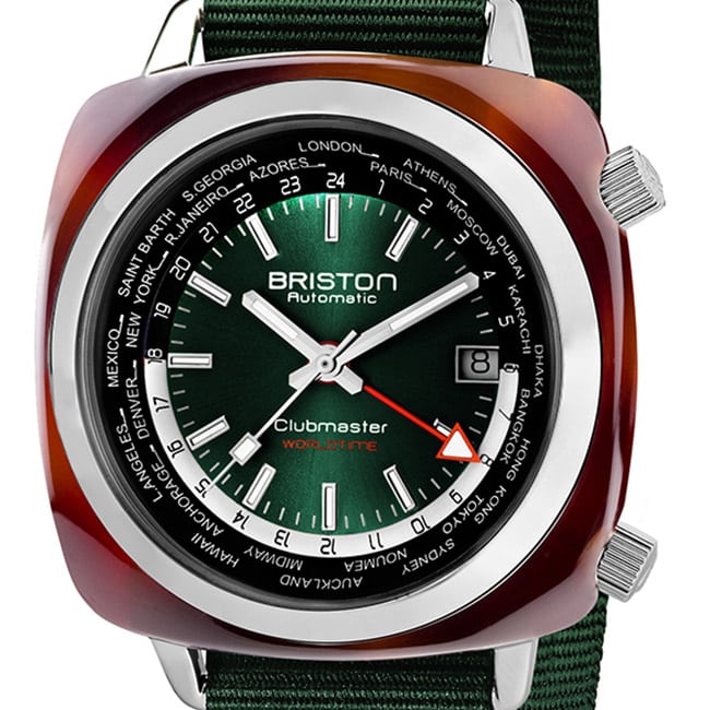 MONTRE BRISTON CLUBMASTER TRAVELER WORLDTIME ACETATE – Image 2