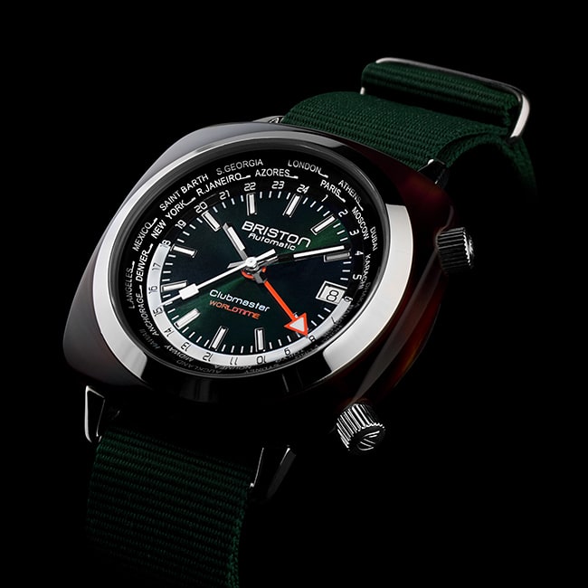 MONTRE BRISTON CLUBMASTER TRAVELER WORLDTIME ACETATE – Image 3