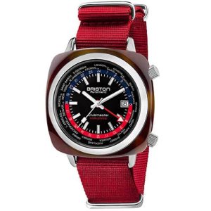 MONTRE BRISTON CLUBMASTER TRAVELER WORLDTIME ACETATE