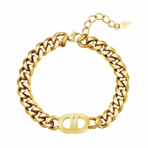 BRACELET CLERVIE FERNANDE EN CHAÎNE ENTRELACÉES