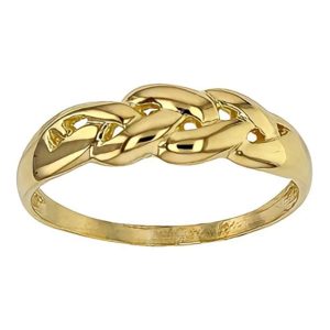 BAGUE NINA INFINIS TRESSÉS EN OR