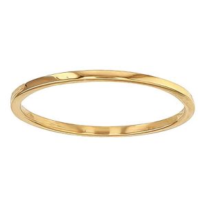 ALLIANCE ANGÈLE ULTRA FINE FIL PLAT 1MM EN OR