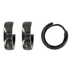 BOUCLES D’OREILLES MAURICE RONDES ACIER