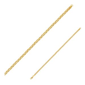 BRACELET LOU MAILLE JASERON