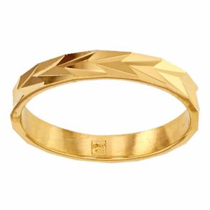 ALLIANCE SUZANNE DEMI-JONC 3MM EN OR