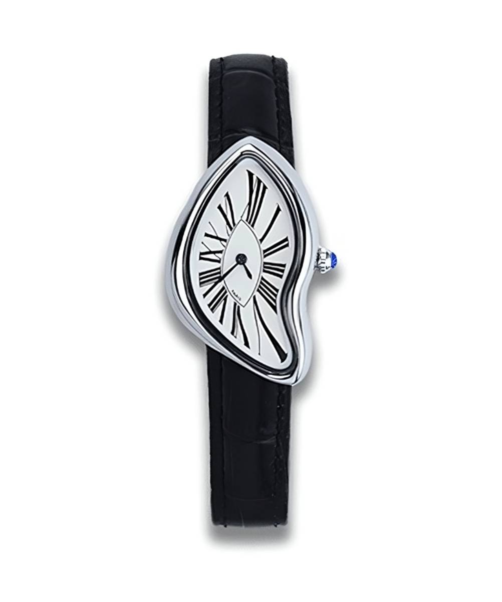 MONTRE CONTEENIUM STYLE DALI MIXTE ARGENTÉ