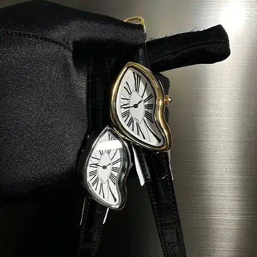 MONTRE CONTEENIUM STYLE DALI MIXTE ARGENTÉ – Image 3