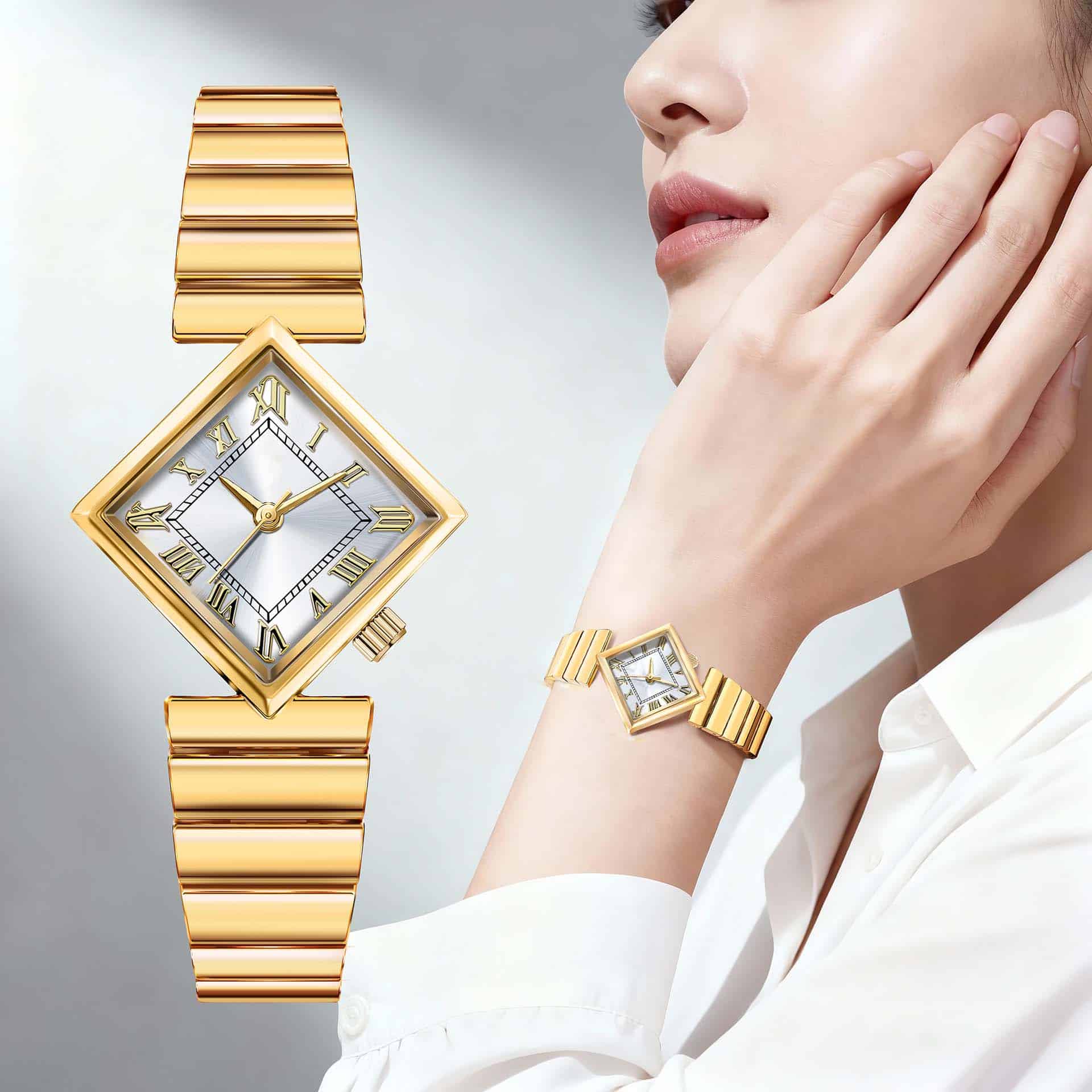 MONTRE CONTEENIUM EXQUIS OR BLANC – Image 4