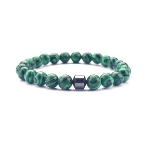 BRACELET PIERRE MALACHITE VERTE