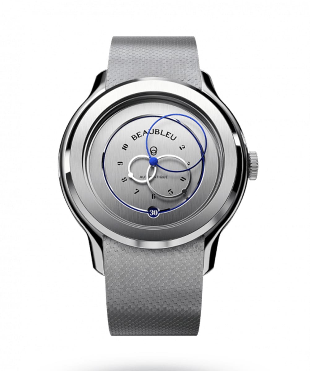 MONTRE BEAUBLEU ECCE VESPERAL ACIER ARGENTÉ