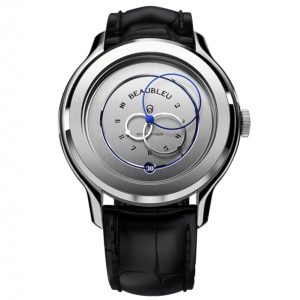 MONTRE BEAUBLEU ECCE VESPERAL CUIR NOIR