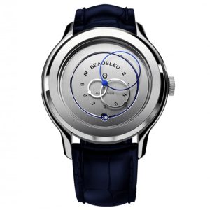 MONTRE BEAUBLEU ECCE VESPERAL CUIR BLUE