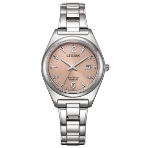 MONTRE CITIZEN ECO-DRIVE TITANIUM FEMME ACIER