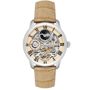MONTRE EARNSHAW LONGITUDE CHICOREE BRUNE
