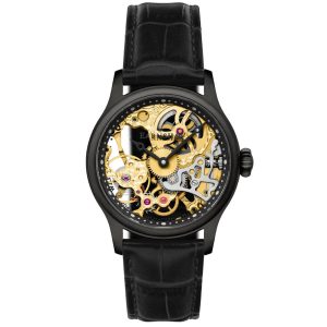 MONTRE EARNSHAW BAUER MECANIQUE NOIR