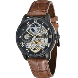 MONTRE EARNSHAW LONGITUDE CUIR