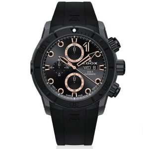 MONTRE EDOX CO-1 CARBON CHRONOGRAPH