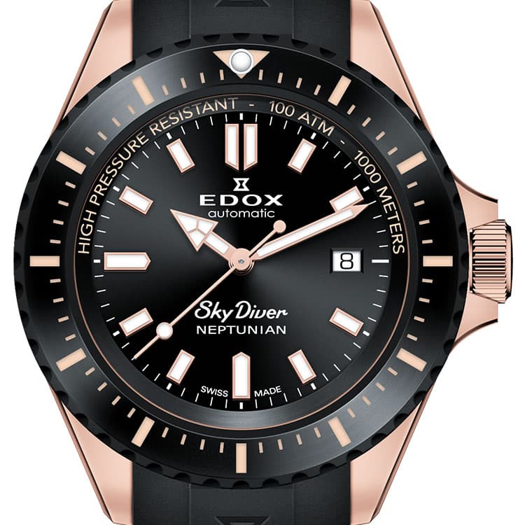 MONTRE EDOX SKYDIVER NEPTUNIAN – Image 2