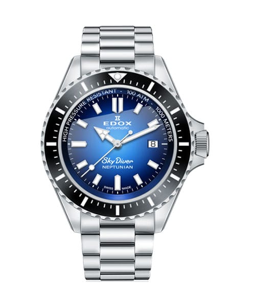 MONTRE EDOX SKYDIVER NEPTUNIAN