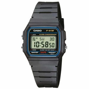 MONTRE CASIO MIXTE DIGITAL RÉSINE NOIR