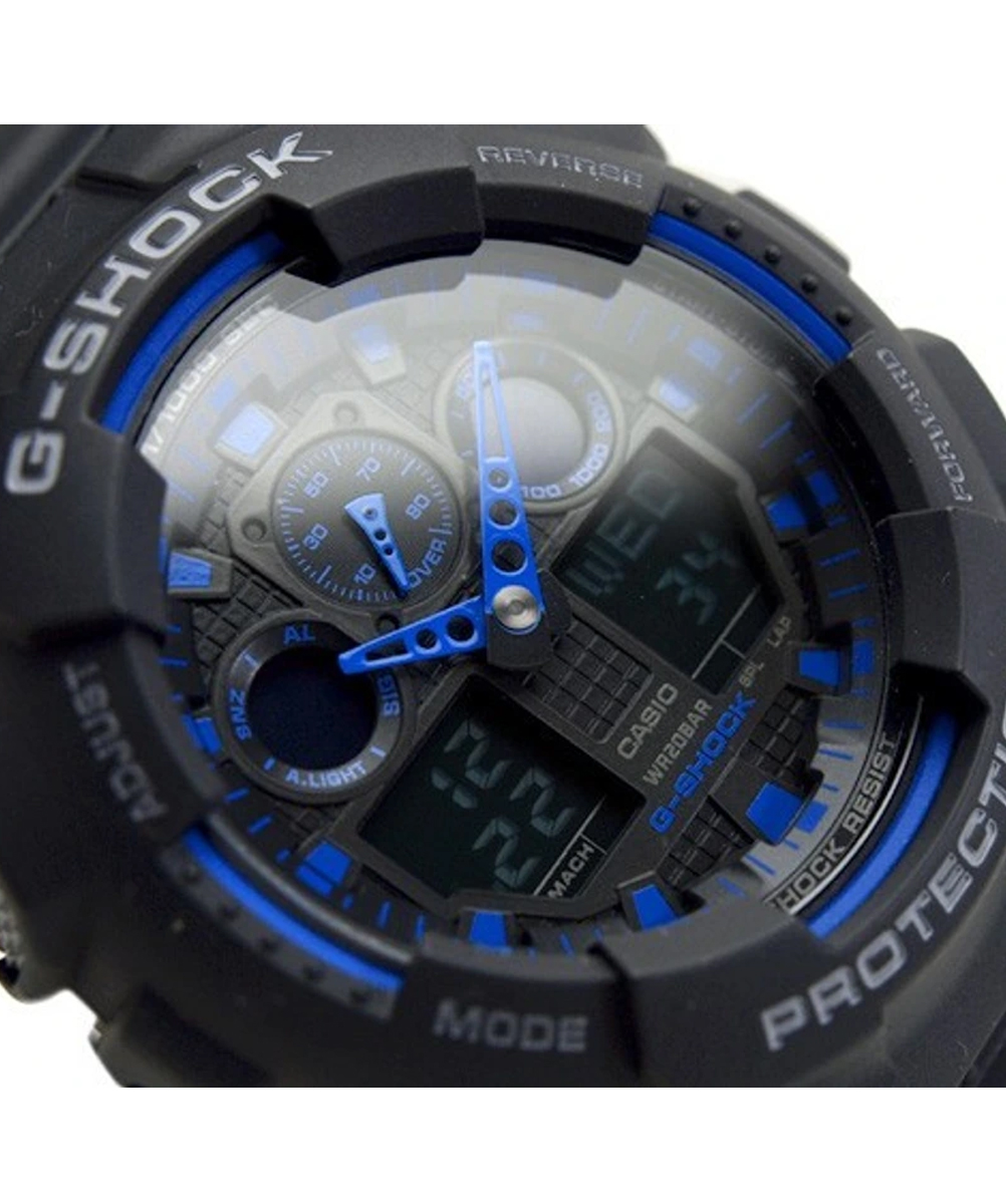 MONTRE CASIO G-SHOCK ANALOGIQUE NOIR – Image 3
