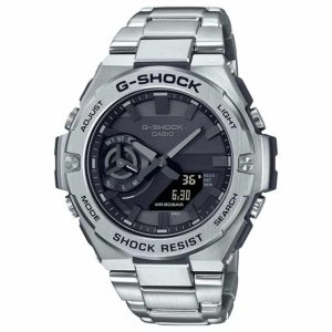 MONTRE CASIO G-SHOCK SOLAIRE ARGENT CONNECTÉE