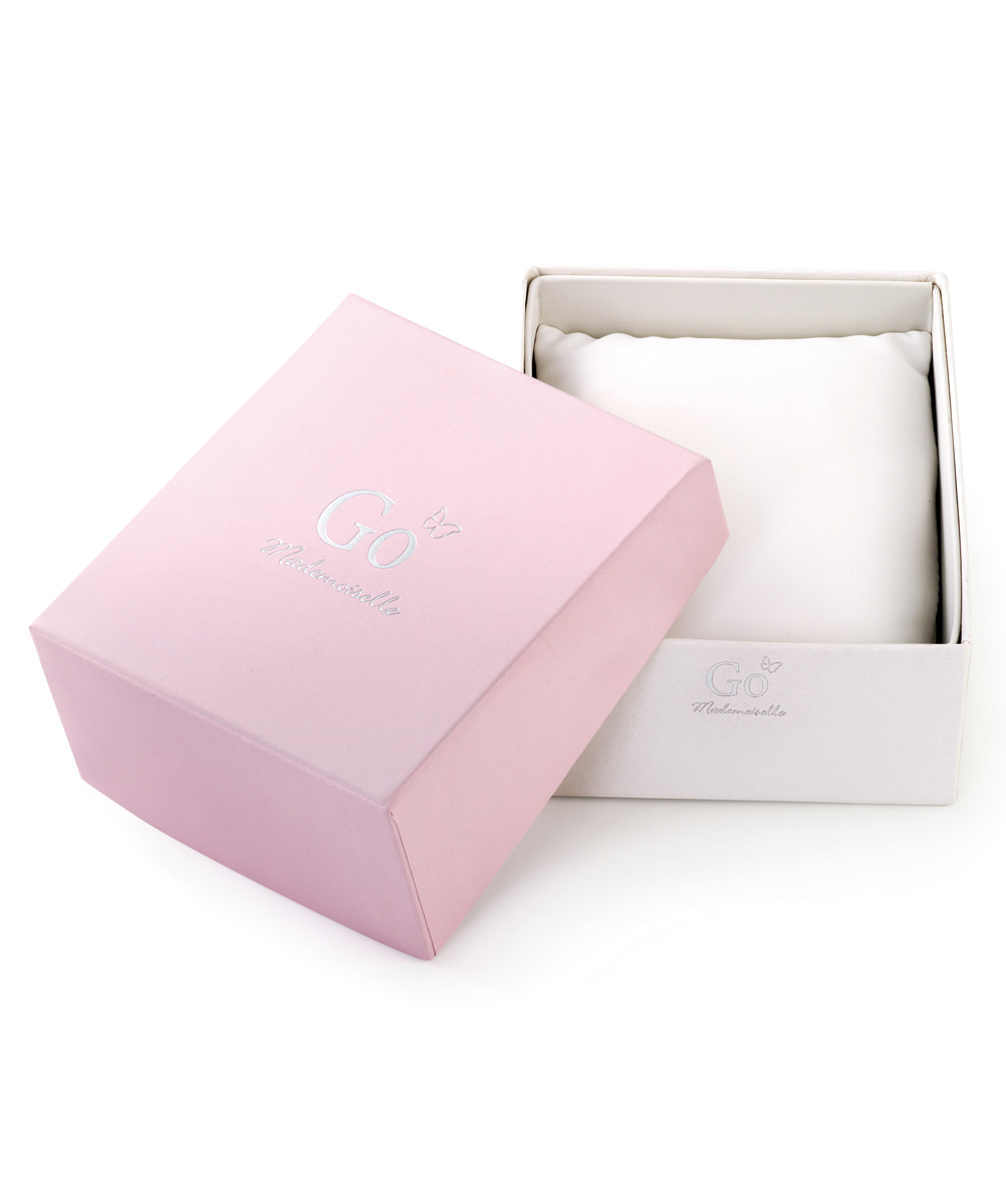 MONTRE GO MADEMOISELLE CADRAN ARGENTÉ MOTIF PAPILLON – Image 2