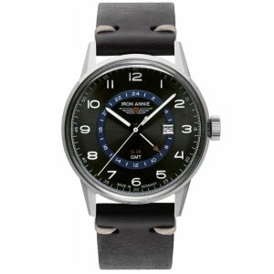 MONTRE IRON ANNIE G38 GMT NOIR