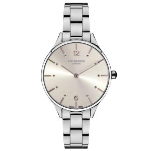 MONTRE LEE COOPER FOND BLANC POUR FEMME