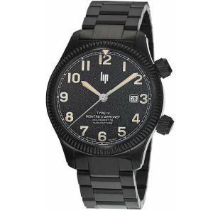 Montre LIP Manufacture Type 14 Acier Noir