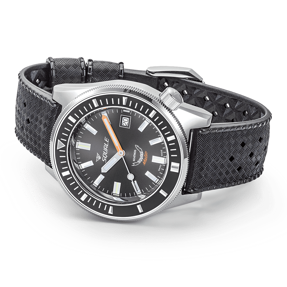 MONTRE SQUALE COLLECTION MATIC GREY RUBBER – Image 3