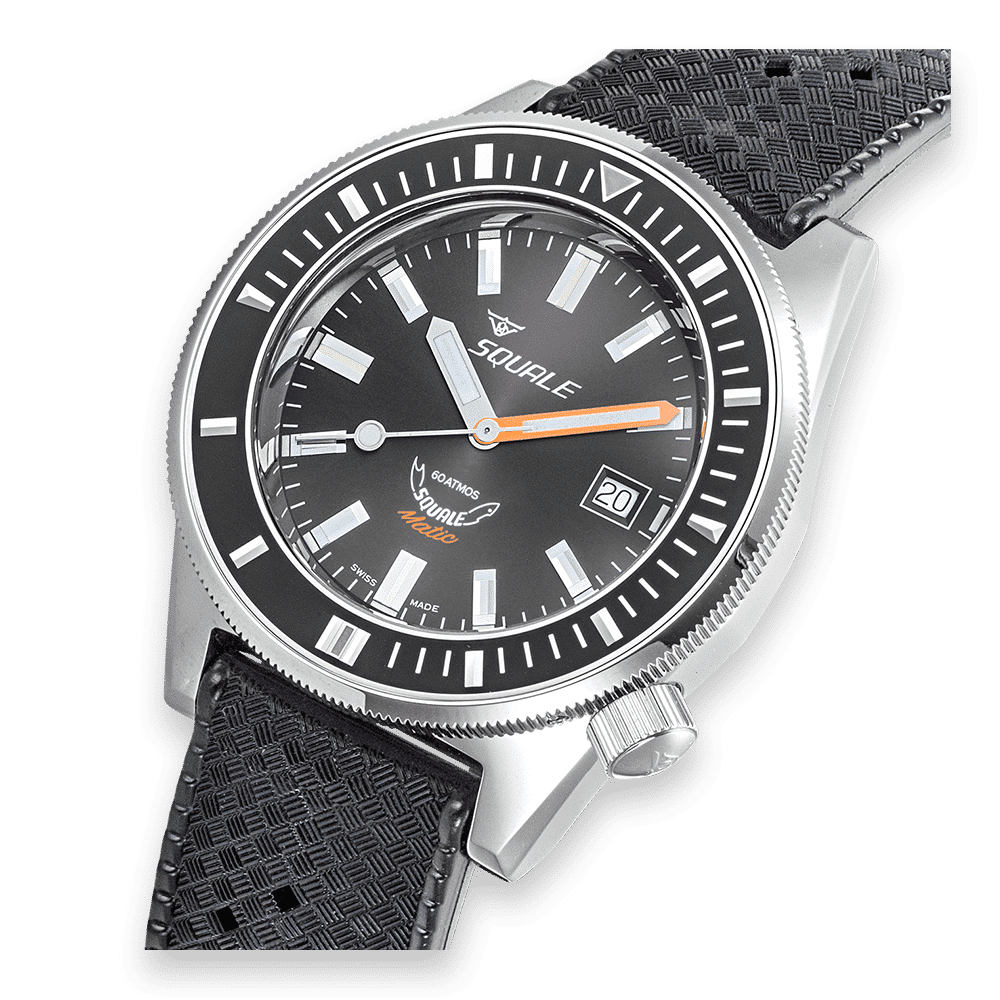 MONTRE SQUALE COLLECTION MATIC GREY RUBBER – Image 2