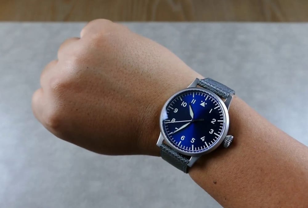 MONTRE LACO ORIGINAL MÜNSTER STUNDE BLEU 42 – Image 7