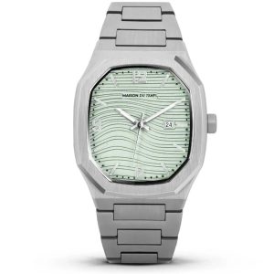 MONTRE MAISON DU TEMPS MTPHI ACIER VERT