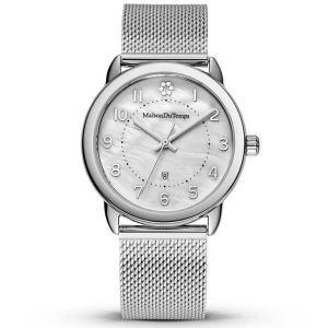 MONTRE MAISON DU TEMPS MTMu NACRÉ BLANC