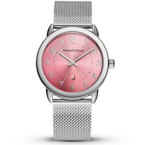 MONTRE MAISON DU TEMPS MTMu NACRÉ ROSE