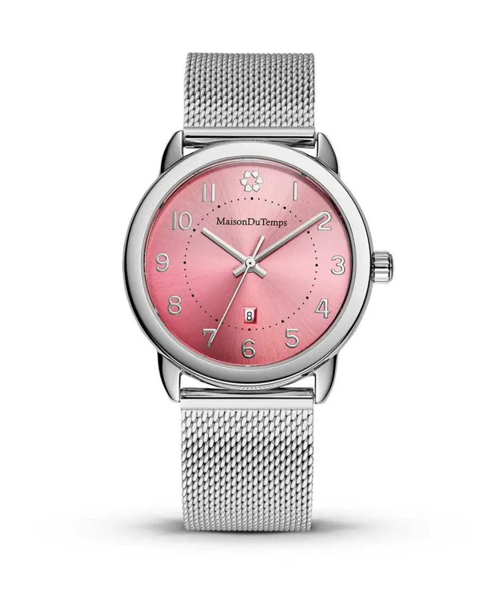 MONTRE MAISON DU TEMPS MTMu NACRÉ ROSE