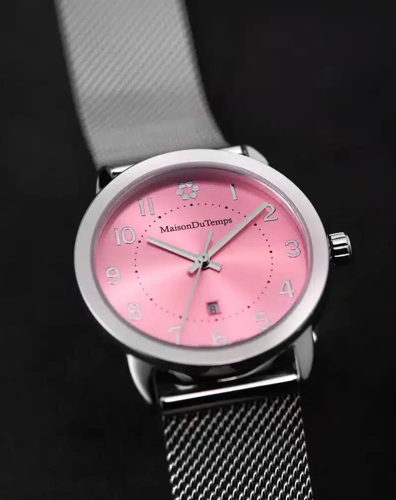 MONTRE MAISON DU TEMPS MTMu NACRÉ ROSE – Image 3