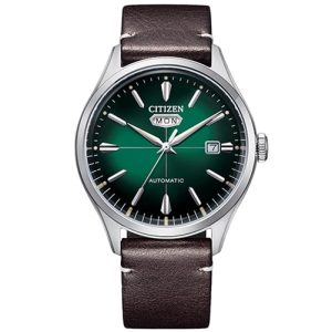MONTRE CITIZEN AUTOMATIQUE VERT MARRON