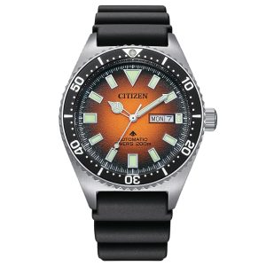 MONTRE CITIZEN PROMASTER MARINE CAOUTCHOUC CADRAN ORANGE