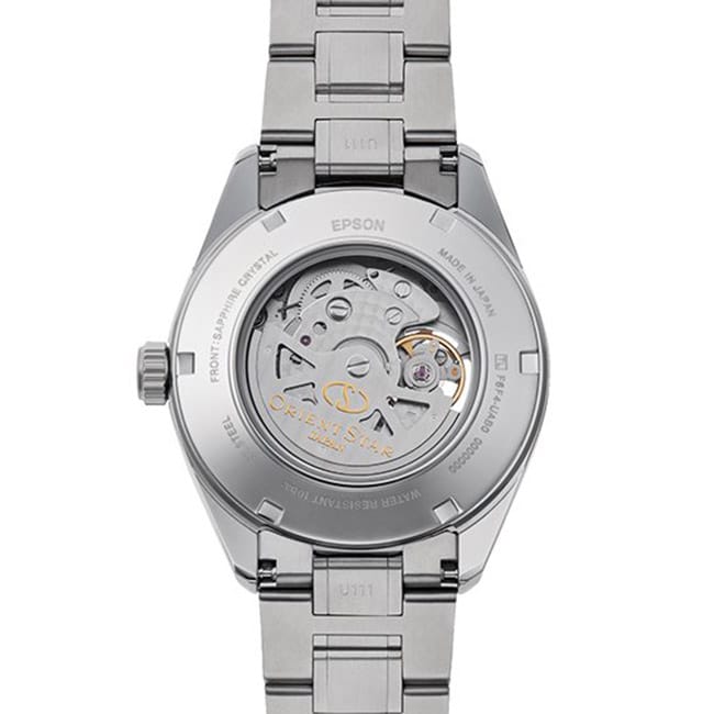 MONTRE ORIENT STAR 50 H MODERN SKELETON ARGENT ROSE GOLD – Image 3