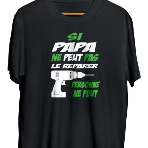 T-shirt - "Papa répare"