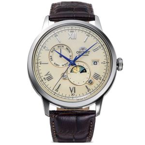 MONTRE ORIENT BAMBINO SUN AND MOON CREAM