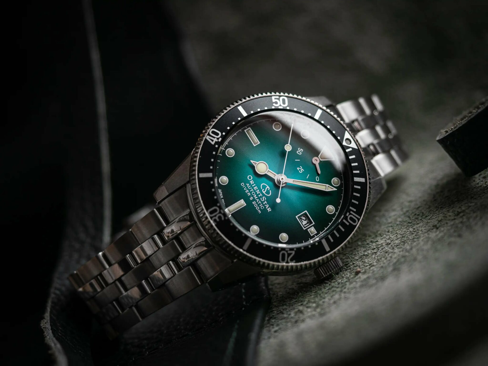 MONTRE ORIENT STAR DIVER 1964 GREEN – Image 2