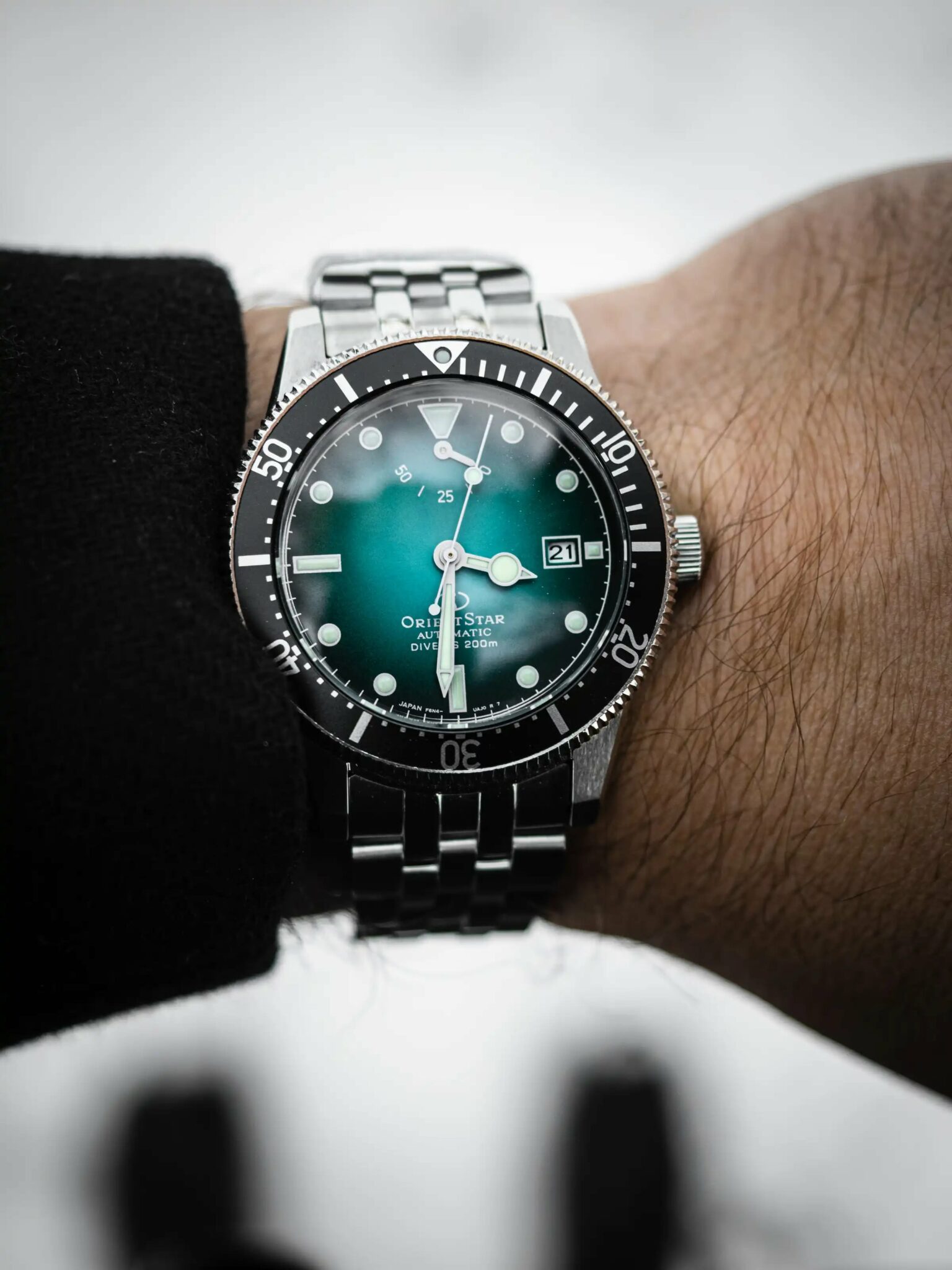 MONTRE ORIENT STAR DIVER 1964 GREEN – Image 3