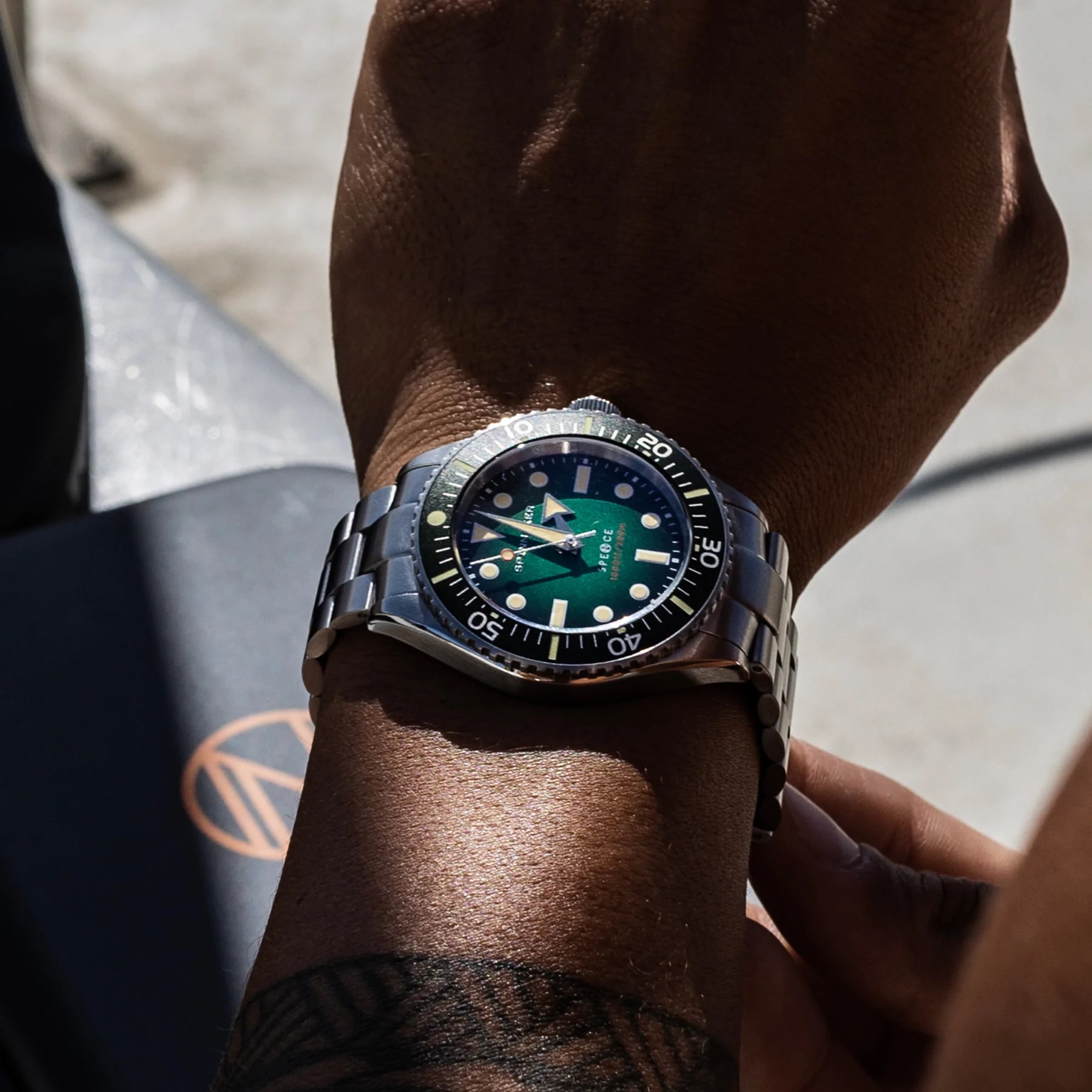 MONTRE SPINNAKER SPENCE SEA GREEN – Image 4