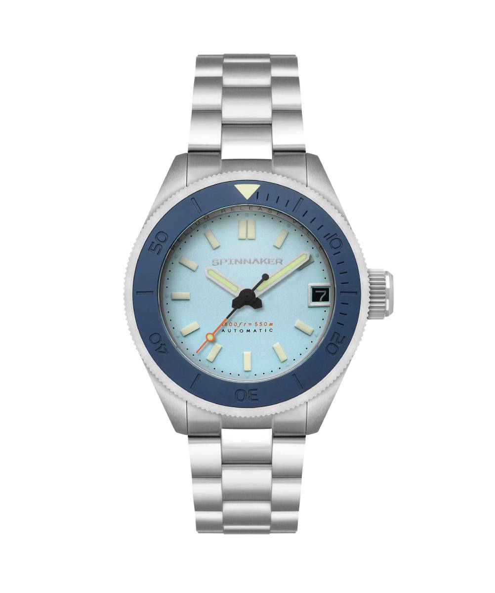 MONTRE SPINNAKER PICCARD AUTOMATIQUE BLEU